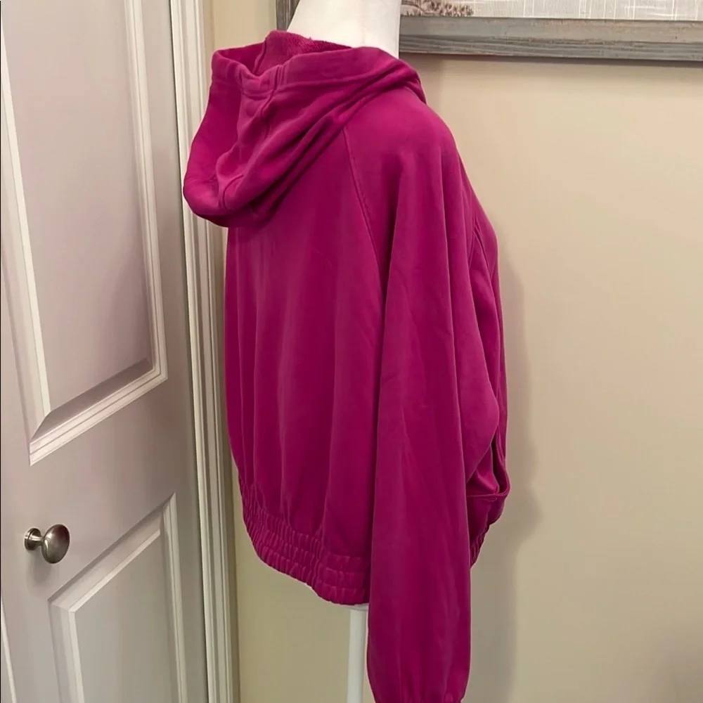 Nike Air Oversized Loose Fit Baggy Cropped Hoodie Long Sleeve Large